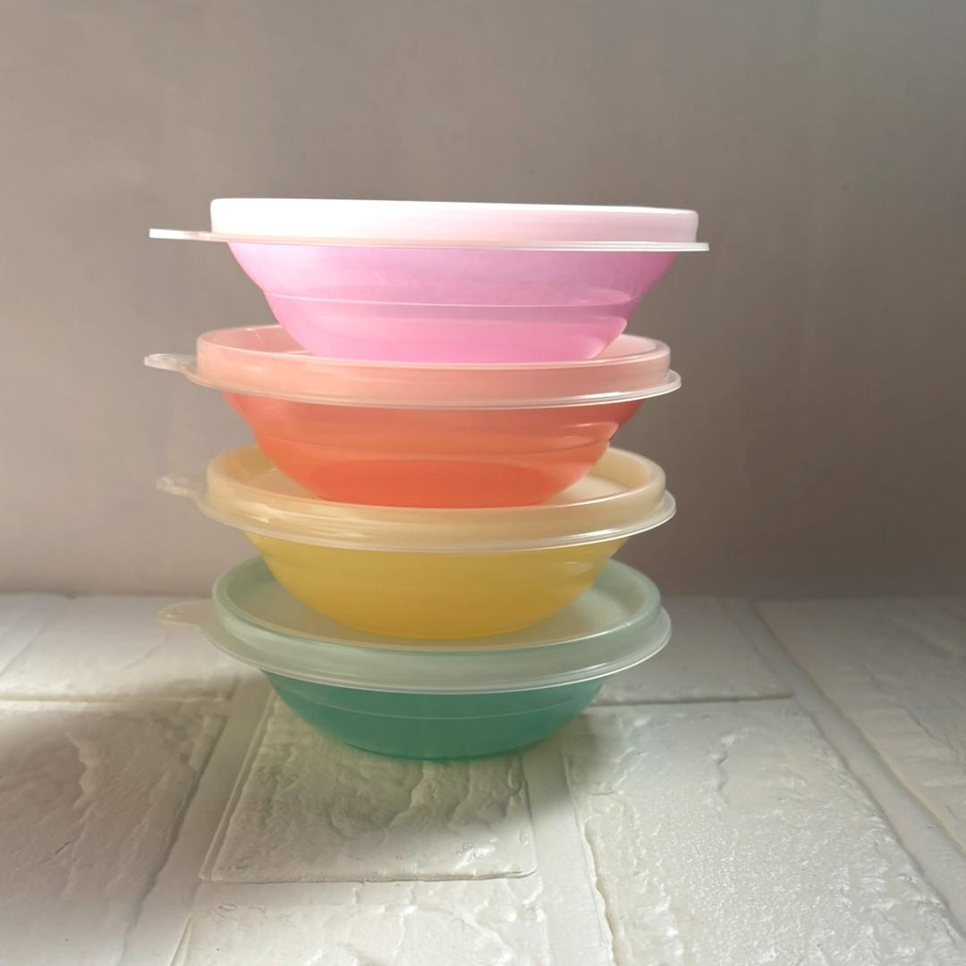 タッパーウェア フラワーボール（小）4個セット - メルカリ