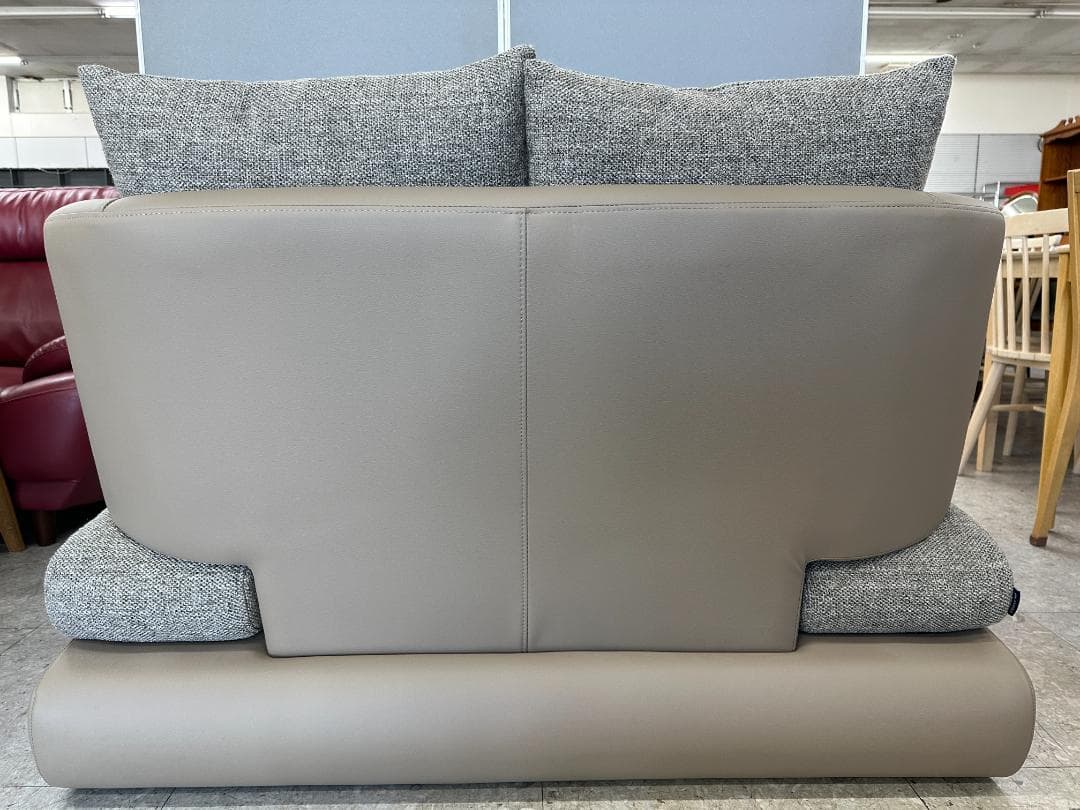 アルモニア　2人掛けソファ　Bella Curva K012 コンパクト　グレー