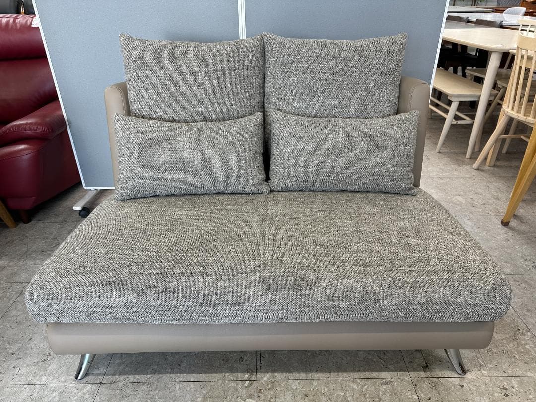 アルモニア　2人掛けソファ　Bella Curva K012 コンパクト　グレー