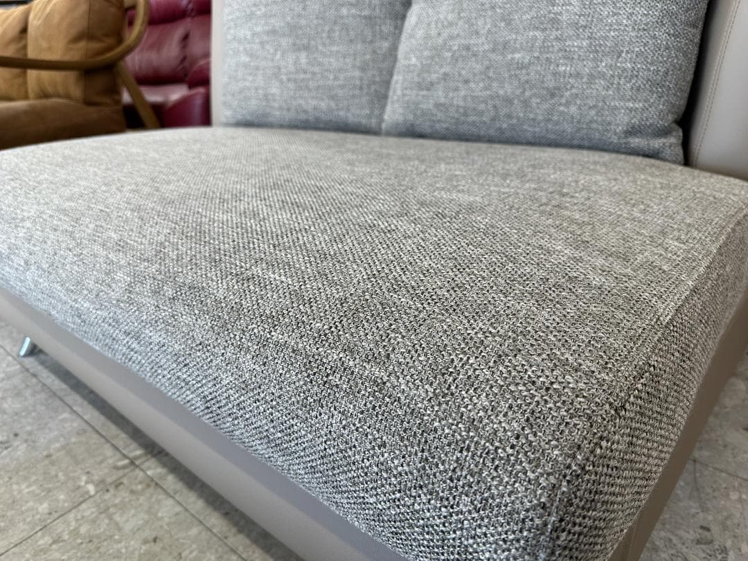 アルモニア　2人掛けソファ　Bella Curva K012 コンパクト　グレー