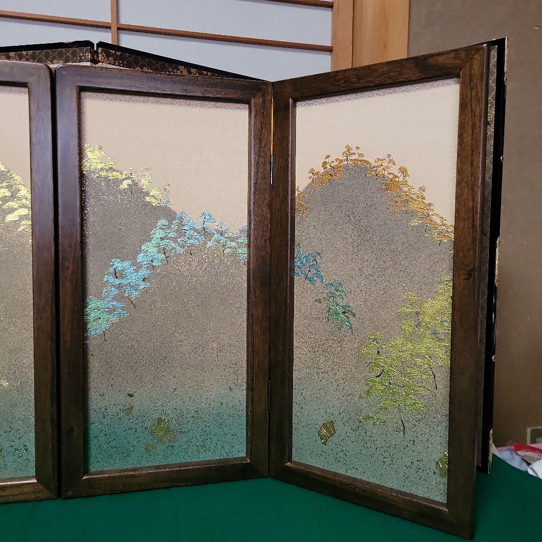 五月人形用　18号　古代屏風　L