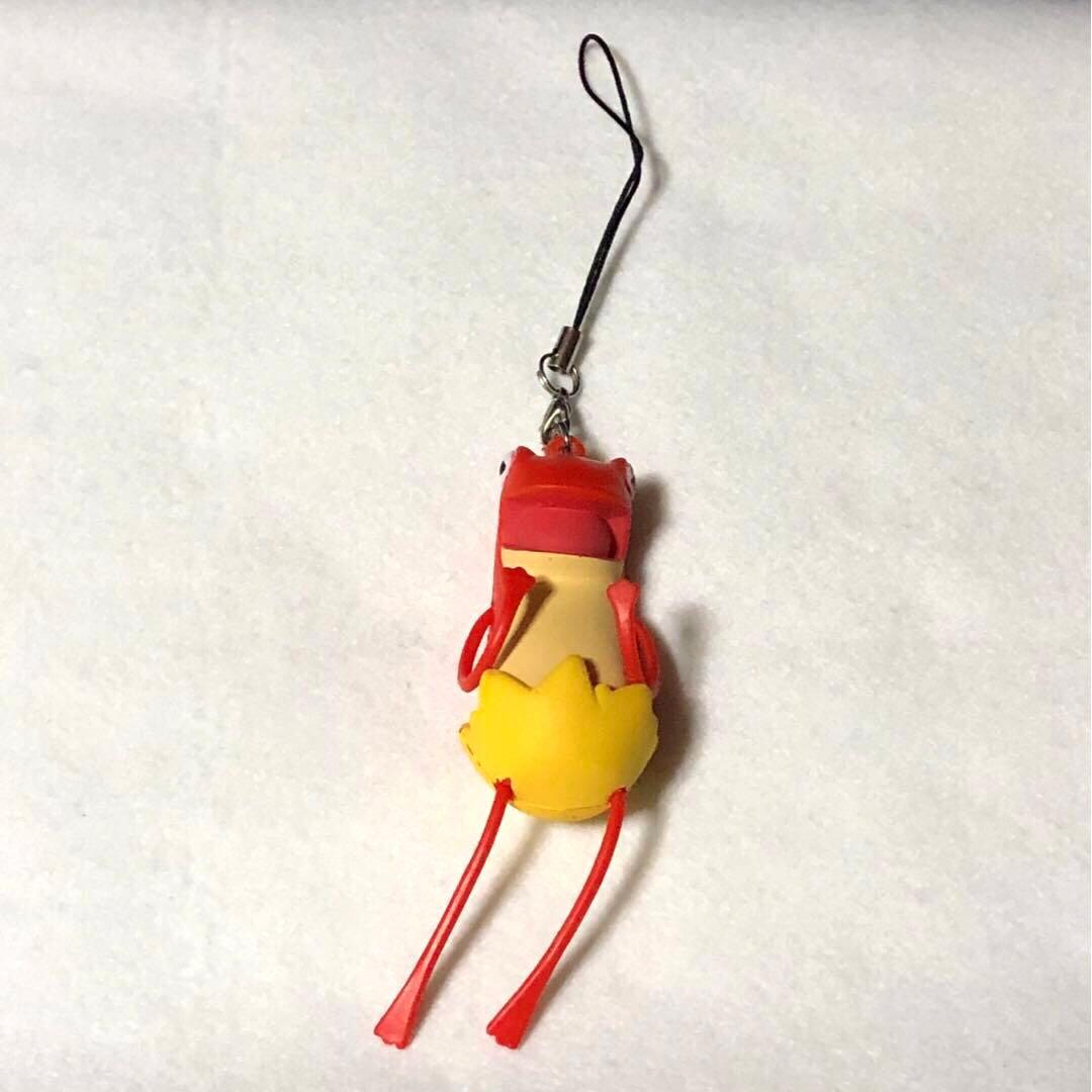 ゲロカエルん ストラップ CHAOS;HEAD 燃えるゲロカエルん 希少 - メルカリ