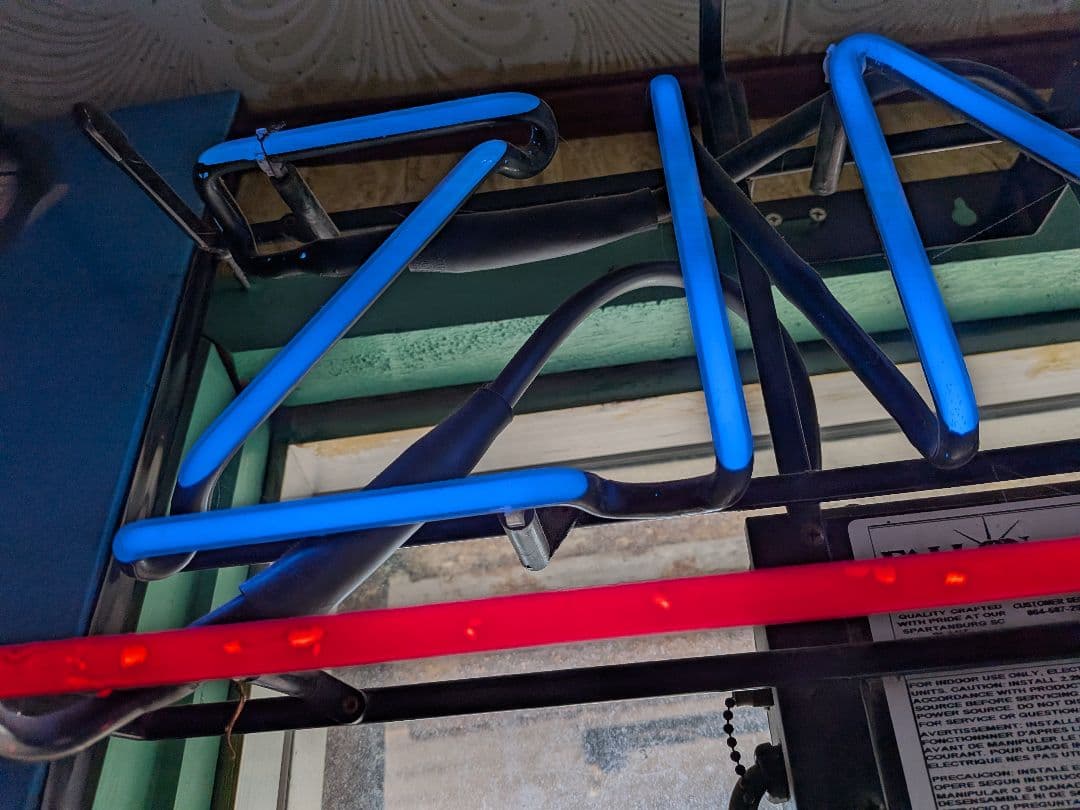 ZIMA ビンテージネオン看板