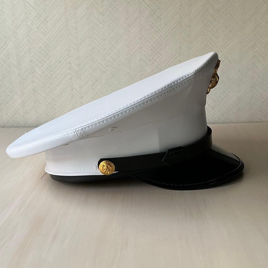 海兵隊ブルードレスキャップ 米軍 ホワイト制帽 ミリタリー帽子 - メルカリ