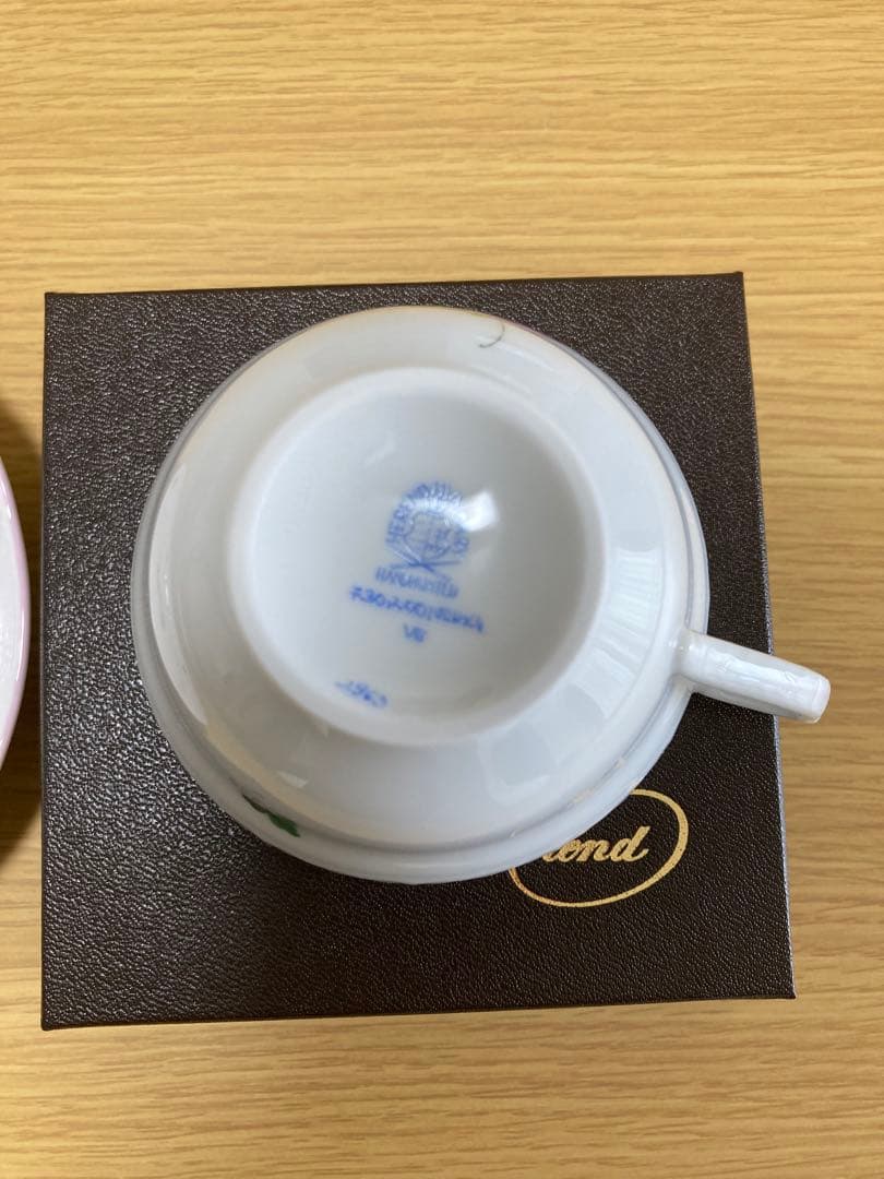 ウィーンの薔薇　ピンク　カップ＆ソーサー　豆皿