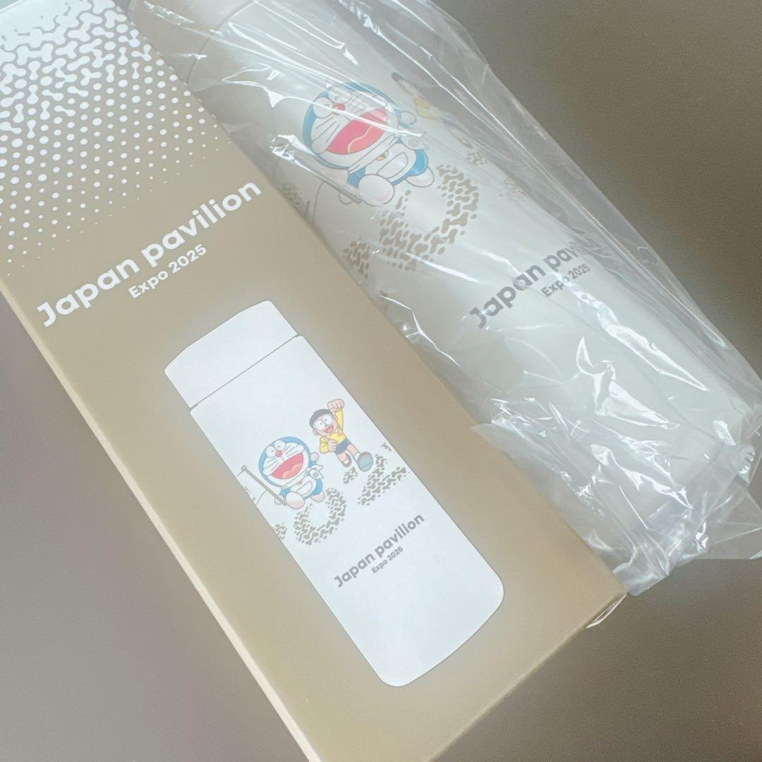 新品未使用】大阪関西万博 日本館 ドラえもん 魔法瓶 水筒 - メルカリ