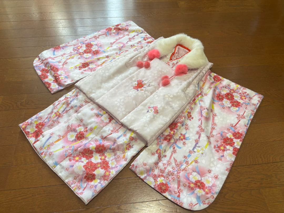 【真由】RYOKO KIKUCHI 被布セット(襦袢付) 七五三