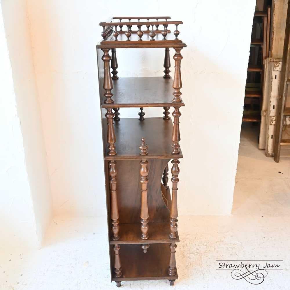 L3610-27 フランスアンティーク ブックシェルフ 収納 本棚 キャビネット