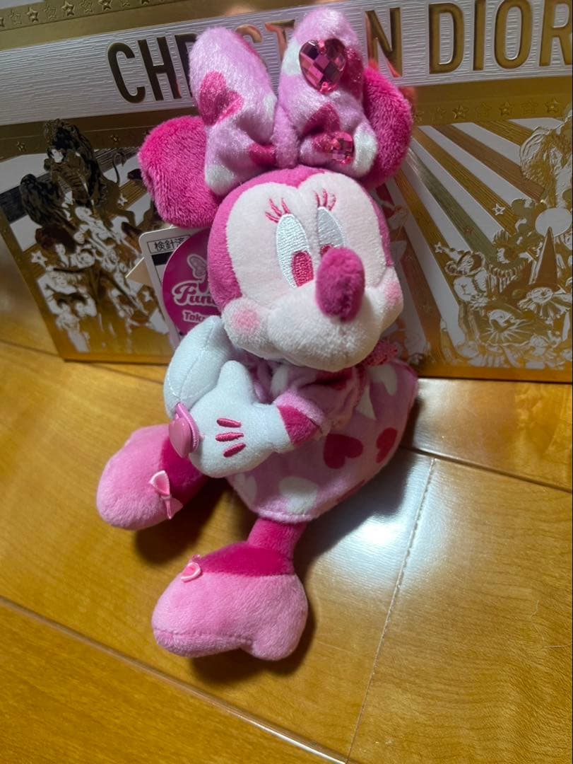 ぬいぐるみチャーム】ディズニー パルパルーザ ミニーのファン