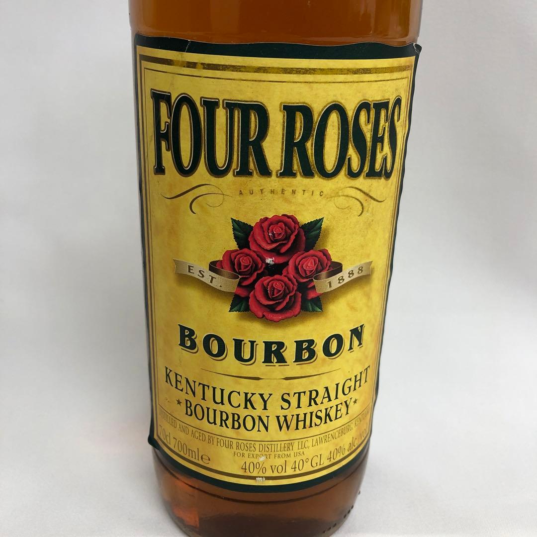 未開栓 旧ラベル】フォアローゼス バーボン ウイスキー 700ml - メルカリ