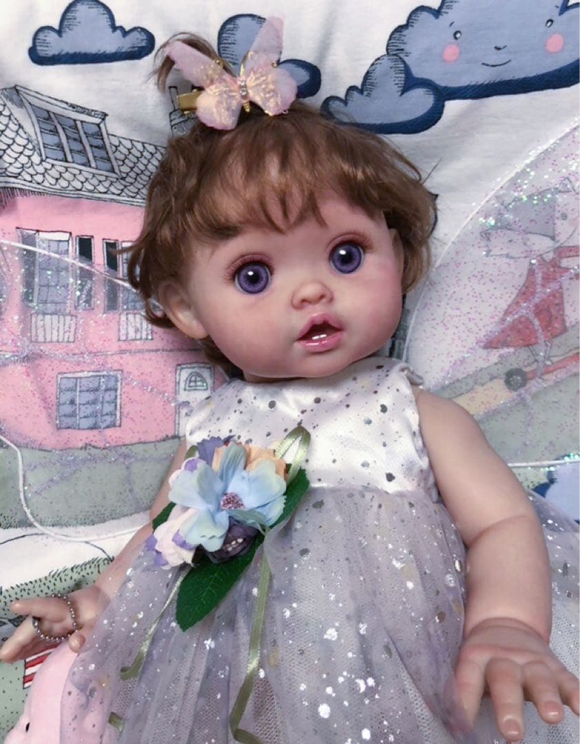 リペイント　フルビニール　天使ちゃん☆ リボーンドール