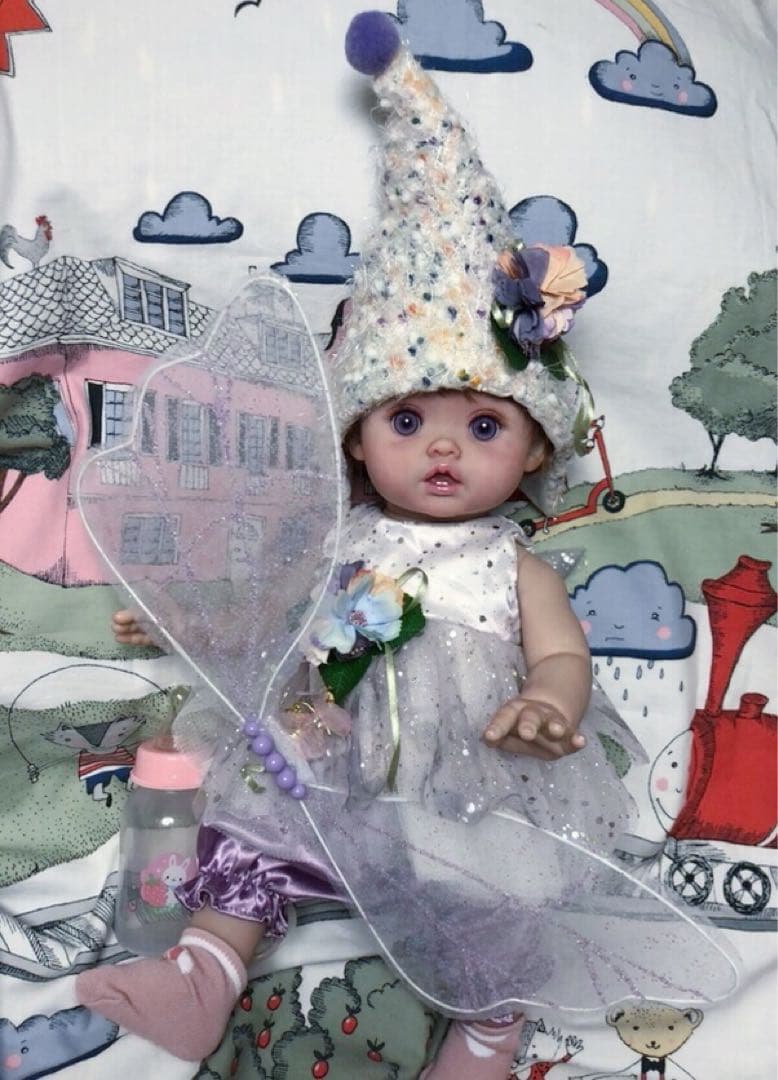 リペイント　フルビニール　天使ちゃん☆ リボーンドール