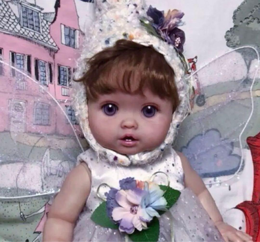 リペイント　フルビニール　天使ちゃん☆ リボーンドール