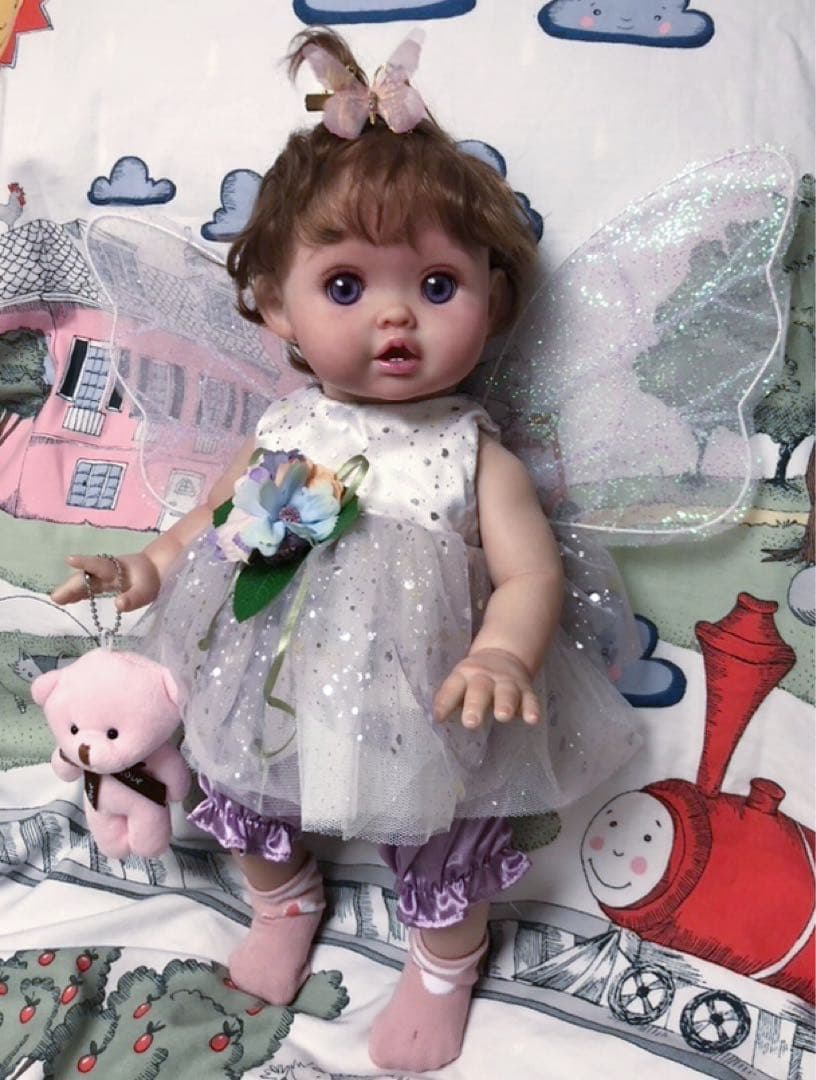 リペイント　フルビニール　天使ちゃん☆ リボーンドール