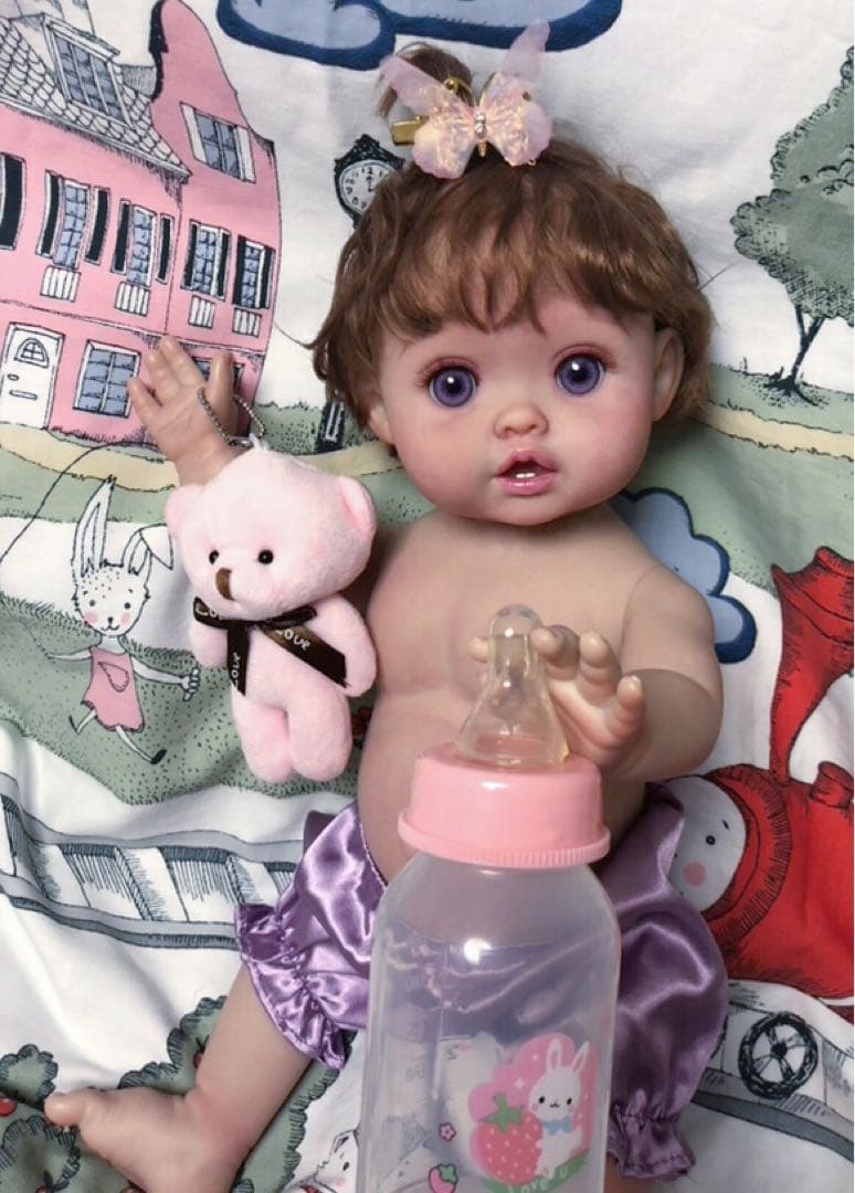 リペイント　フルビニール　天使ちゃん☆ リボーンドール