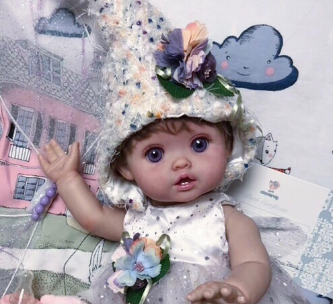 リペイント　フルビニール　天使ちゃん☆ リボーンドール