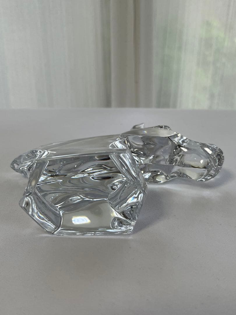 BACCARAT バカラ　ホースヘッド 置物