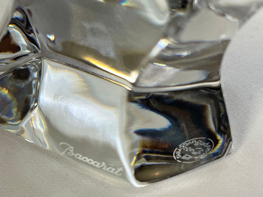 BACCARAT バカラ　ホースヘッド 置物