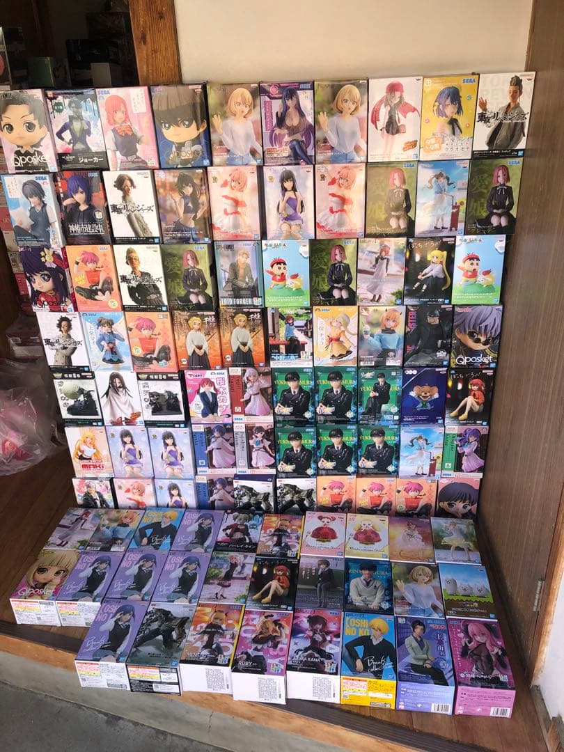 推しの子　らんま　ぼっち　しんちゃん　地獄楽　ヒロアカ　フィギュア　98個