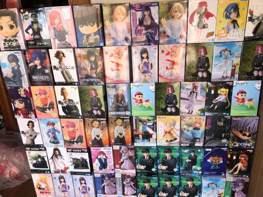 推しの子　らんま　ぼっち　しんちゃん　地獄楽　ヒロアカ　フィギュア　98個