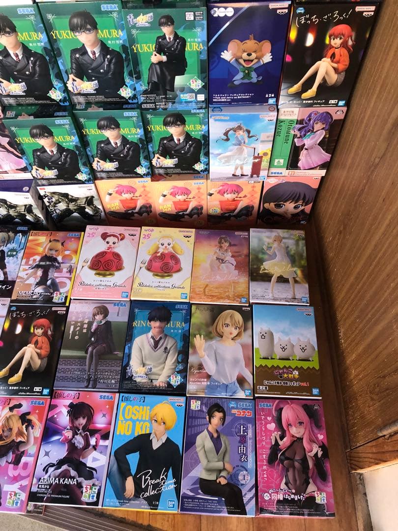 推しの子　らんま　ぼっち　しんちゃん　地獄楽　ヒロアカ　フィギュア　98個