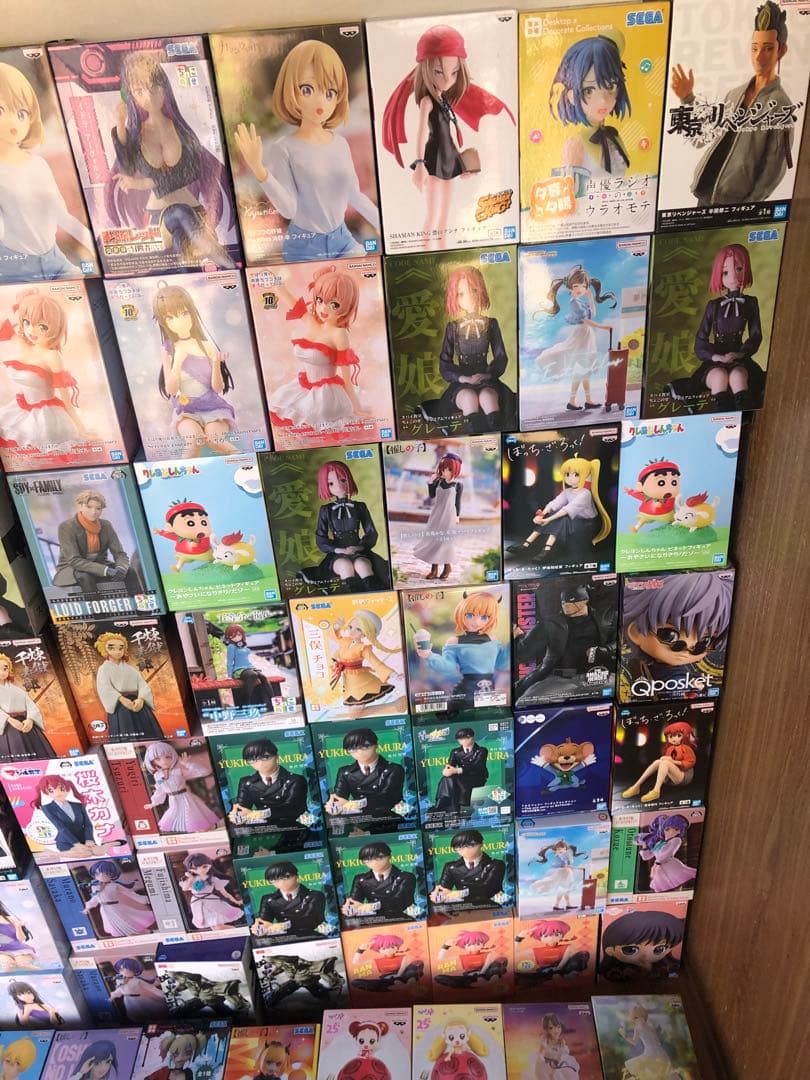 推しの子　らんま　ぼっち　しんちゃん　地獄楽　ヒロアカ　フィギュア　98個