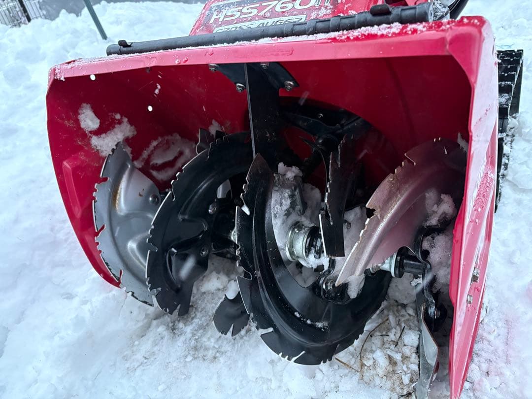 Honda HSS760n jx クロスオーガ　除雪機