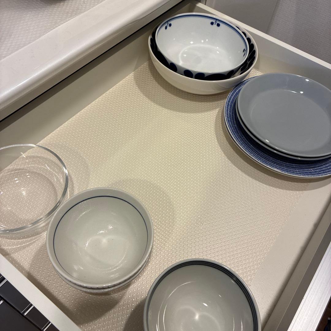 パモウナ　ハイカウンター　食器棚 炊飯器　幅140×高さ100.8cm