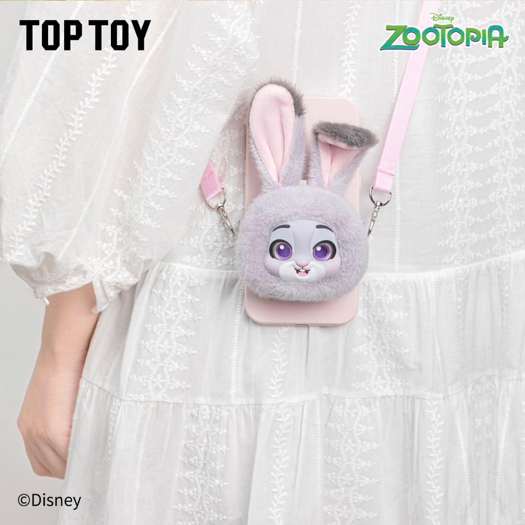 TOPTOY ズートピア スマホホルダー スマホショルダー ニック ジュディ