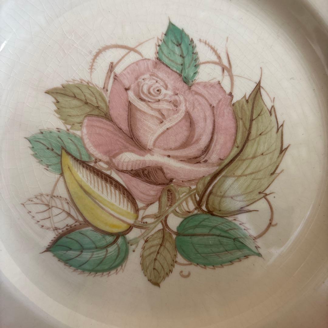 スージークーパー＊パトリシアローズ＊23センチプレート＊ピンク