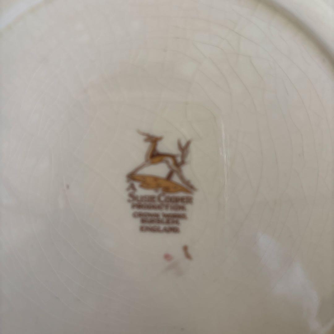 スージークーパー＊パトリシアローズ＊23センチプレート＊ピンク