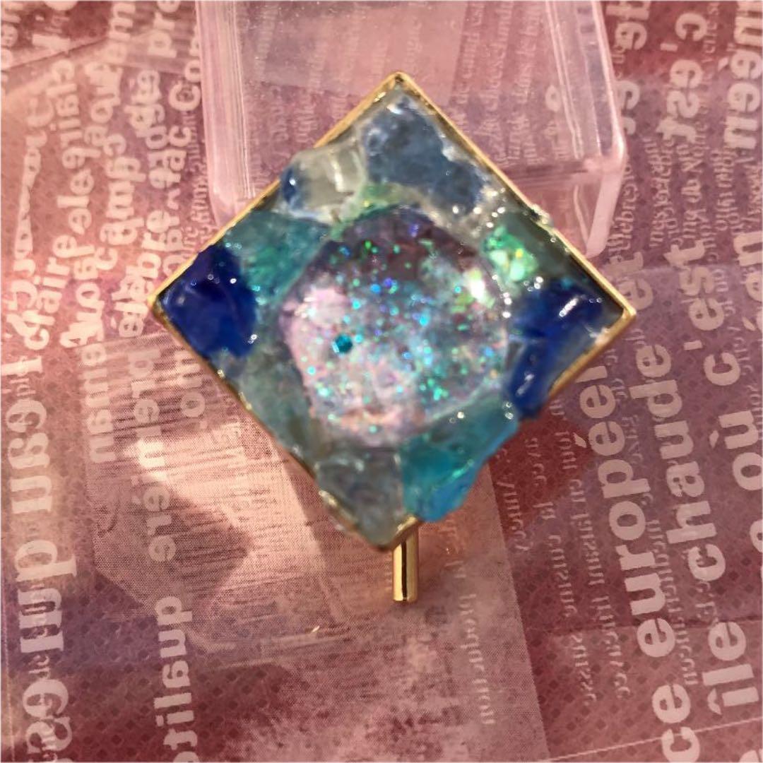 ハンドメイド　神秘のパズル　ポニーフック