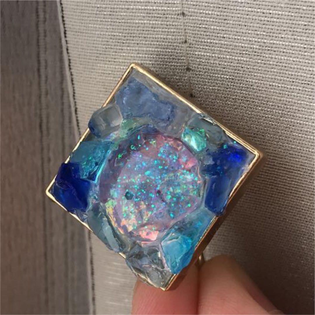 ハンドメイド　神秘のパズル　ポニーフック