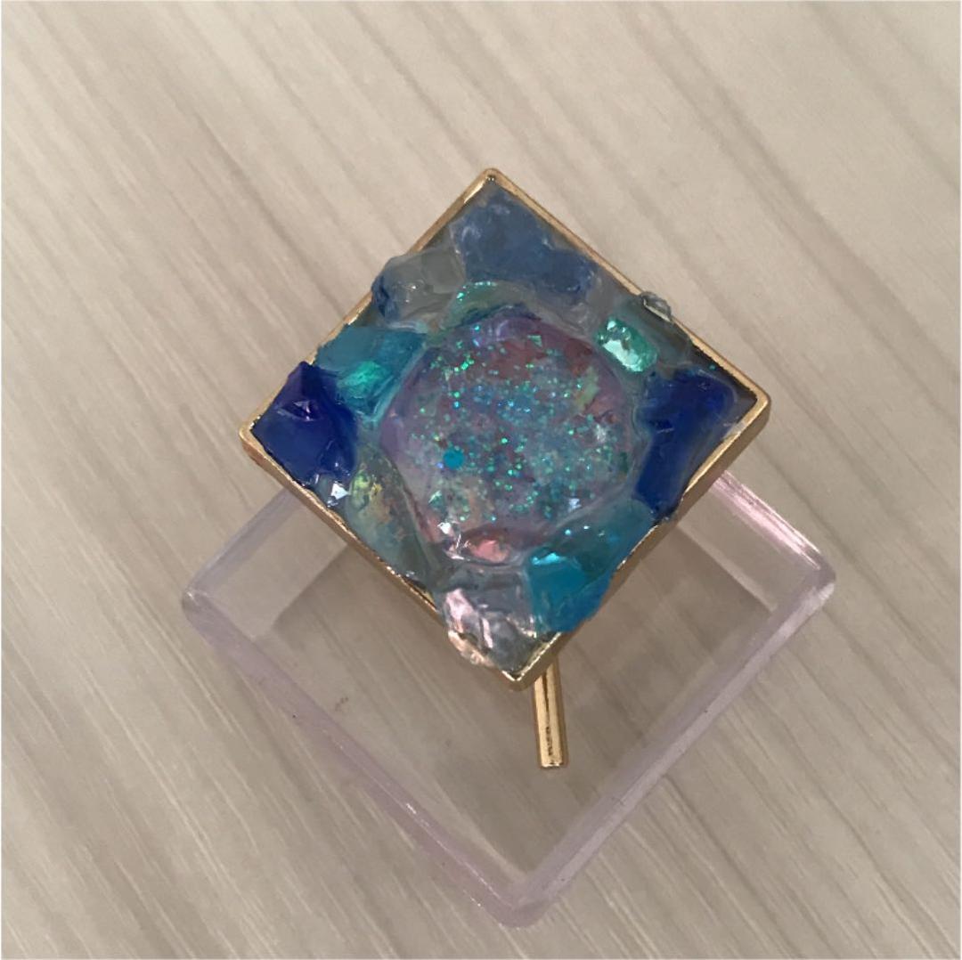 ハンドメイド　神秘のパズル　ポニーフック