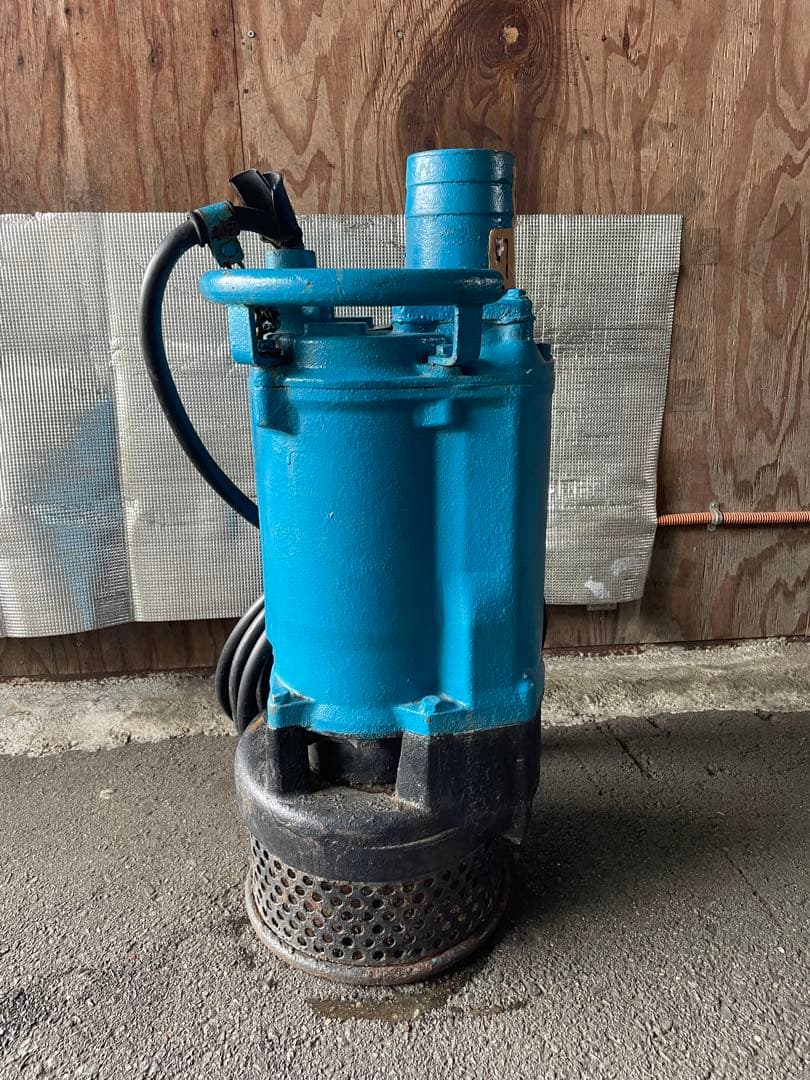 一般工事排水用水中ポンプ(非自動形) 口径100mm 7.5kW KTZ47.5