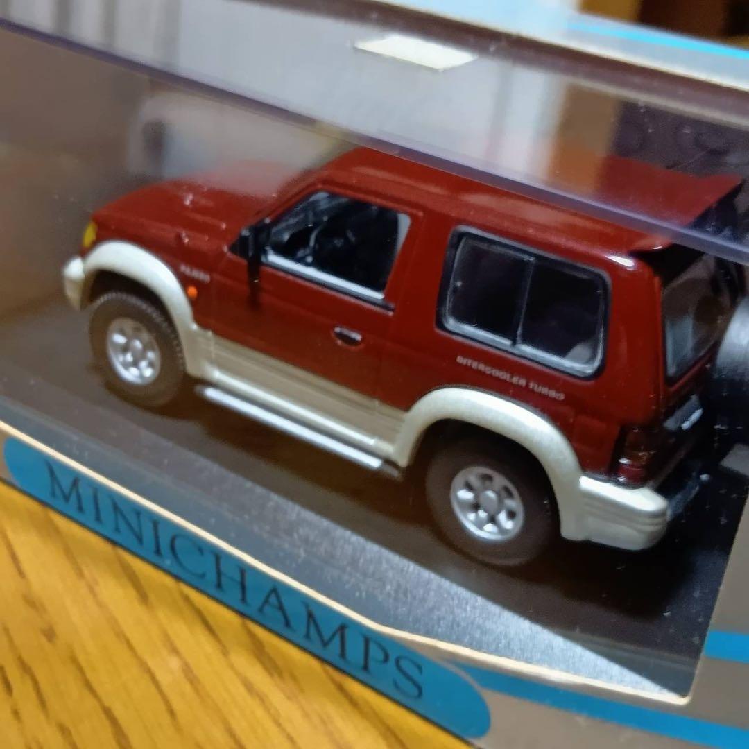 【2台セット】ミニチャンプス　三菱　パジェロ　1/43