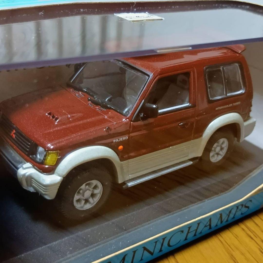 【2台セット】ミニチャンプス　三菱　パジェロ　1/43