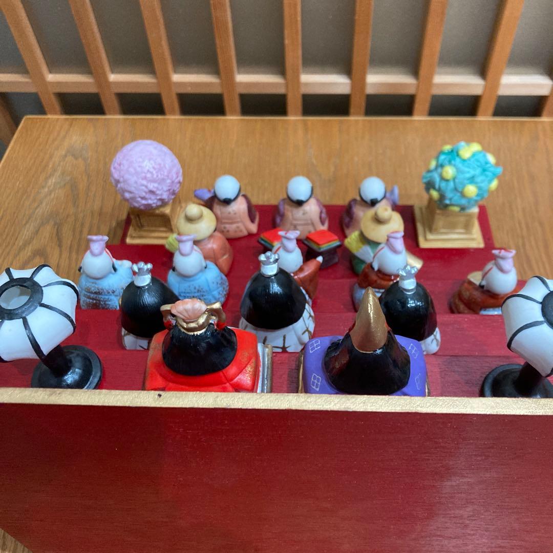 瀬戸焼　彩堂窯　川本正義作　陶製　御雛人形