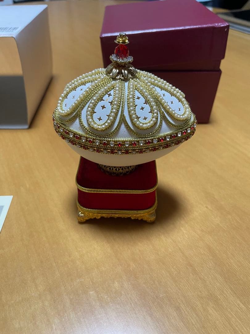 エッグアート オルゴール