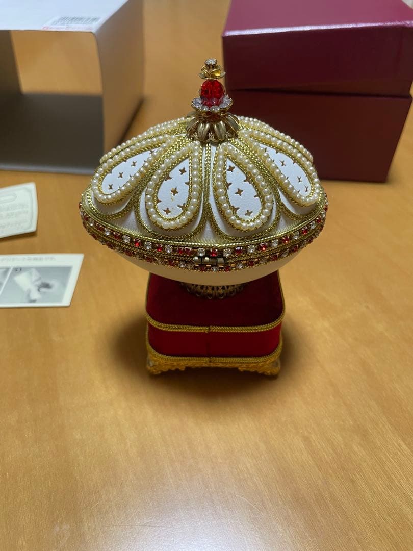 エッグアート オルゴール