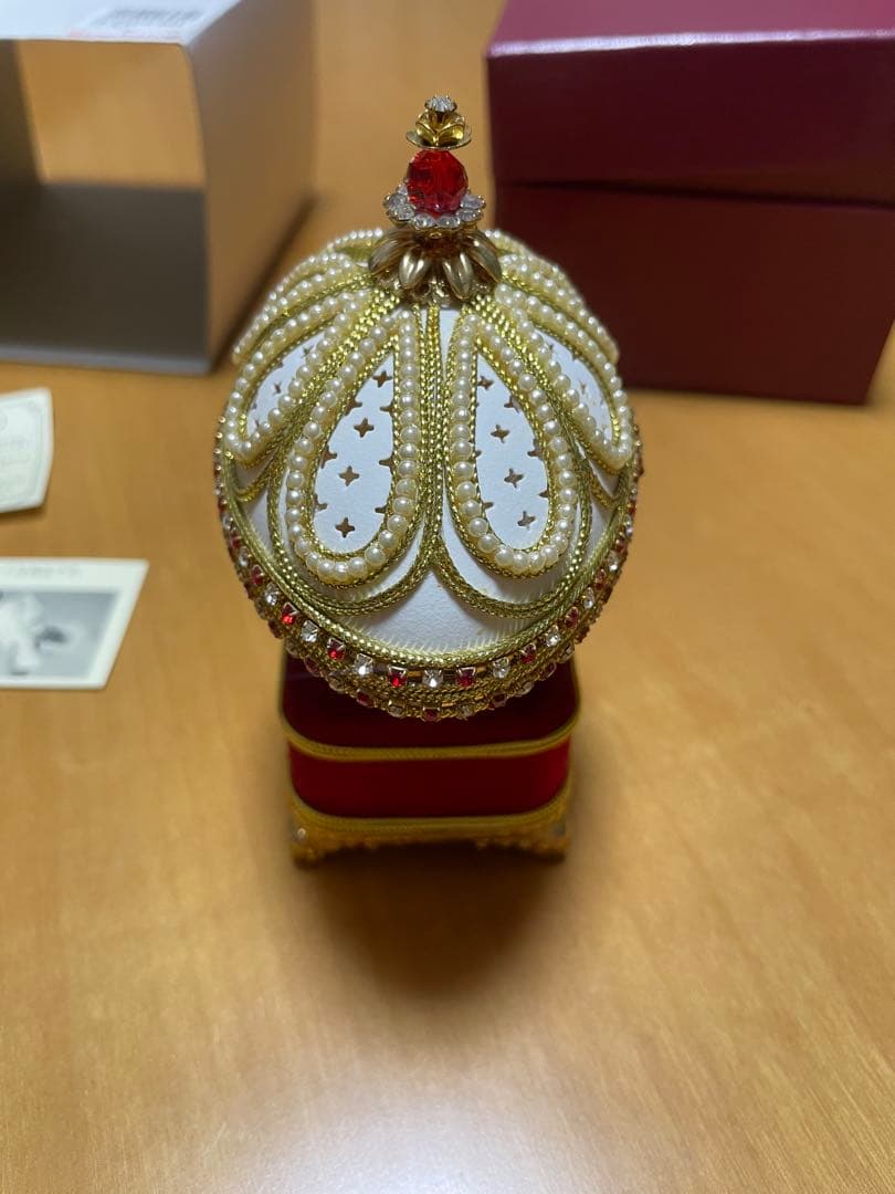 エッグアート オルゴール