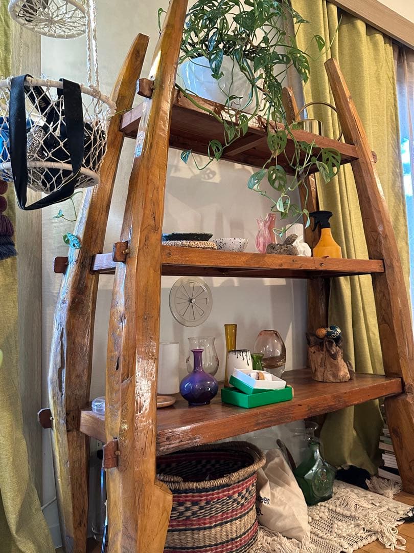 アジアン　棚　ラック