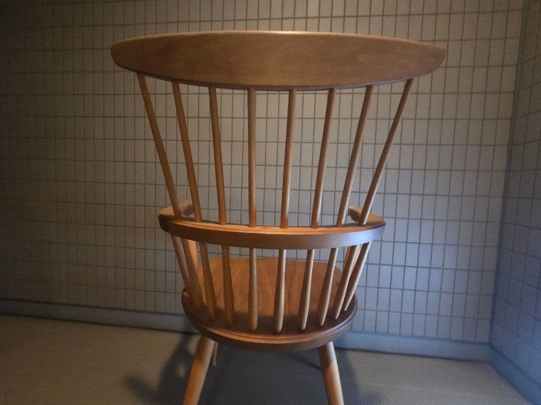 高山ウッドワークス　コームバックアームチェア/ダイニングチェア