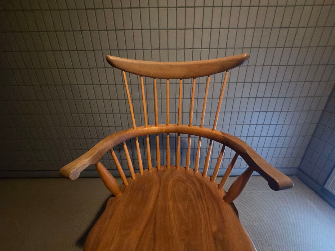 高山ウッドワークス　コームバックアームチェア/ダイニングチェア