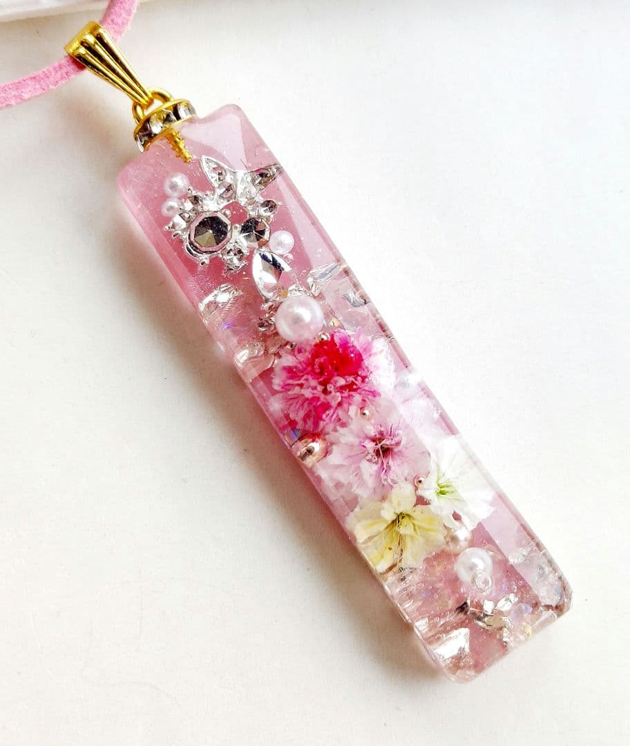 【1519】レジン　ネックレス　ペンダント　ハンドメイド