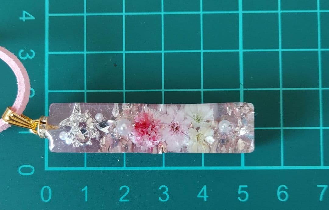 【1519】レジン　ネックレス　ペンダント　ハンドメイド