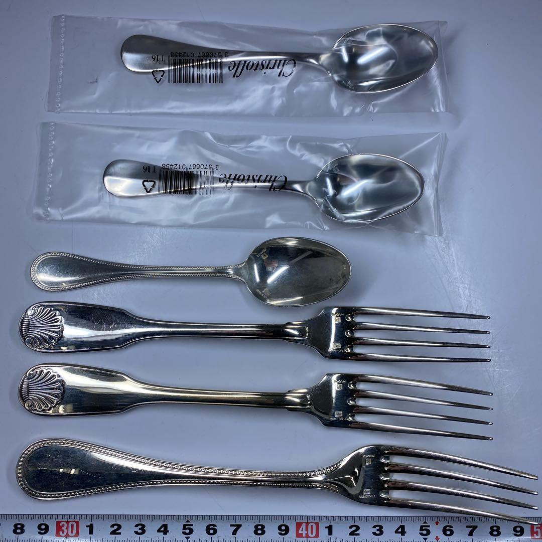 クリストフル　カトラリーセット　1819g トトカ　東な7-0408①