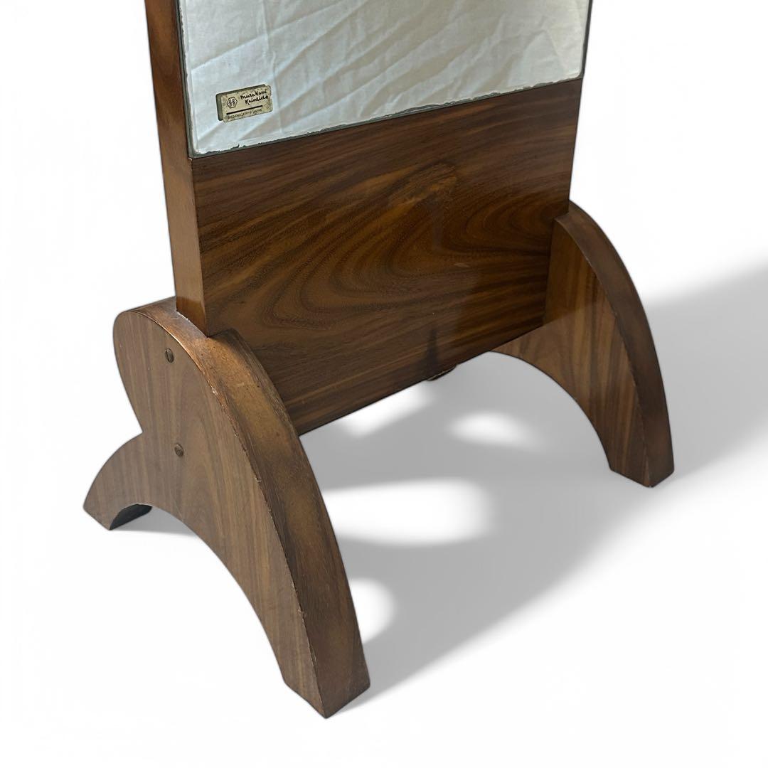 【希少品】 村上開明堂 昭和 レトロ 日本製 姿見 鏡 和室 着付 着物