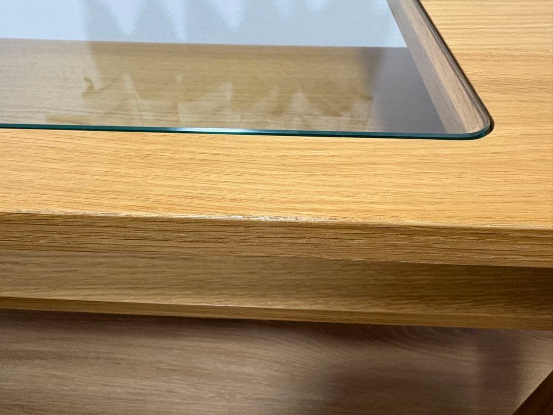 unico SIGNE lowtableウニコ シグネ ローテーブル ガラス天板