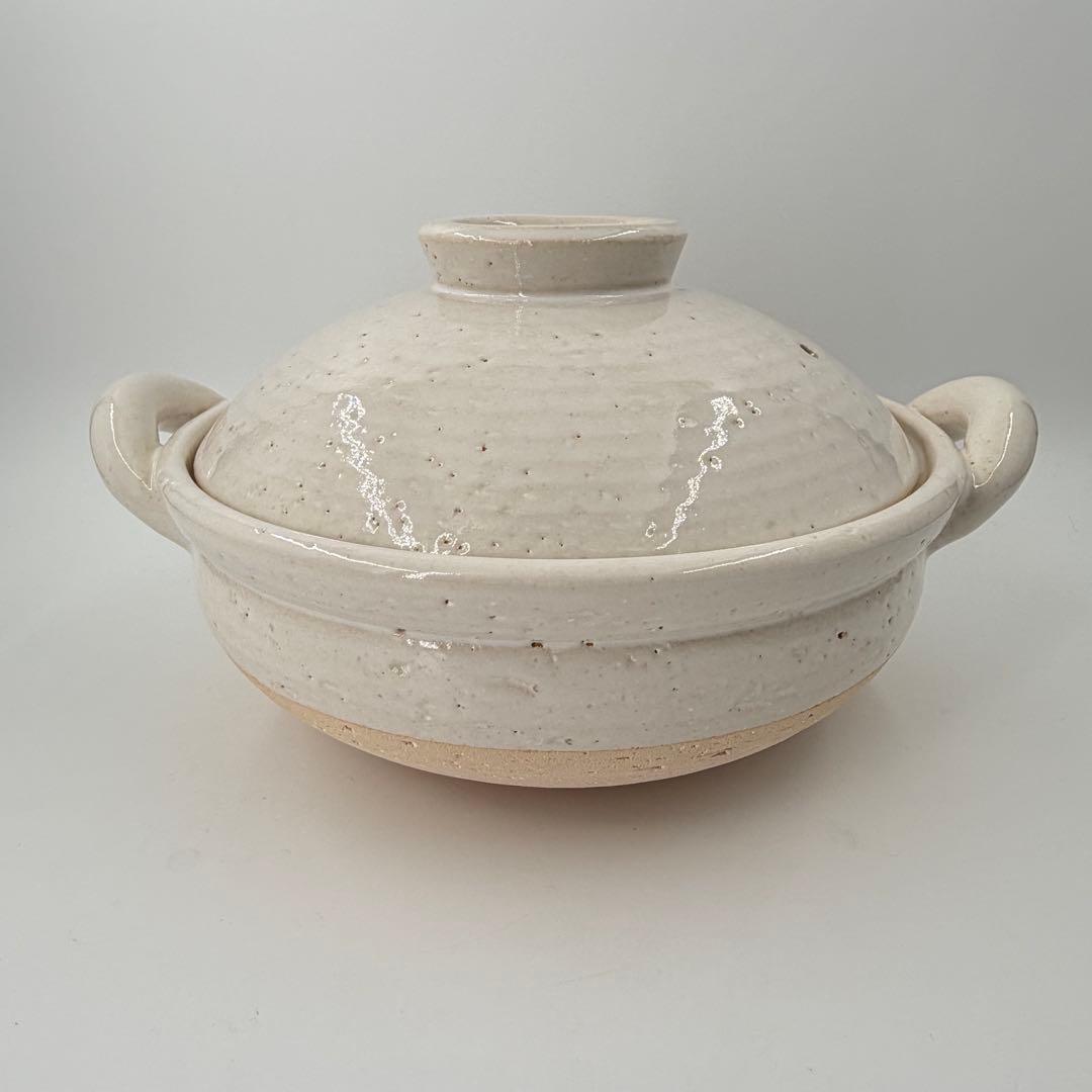 長谷園 伊賀土鍋 大 ヘルシー蒸し鍋 陶製すのこ付き 未使用 - メルカリ